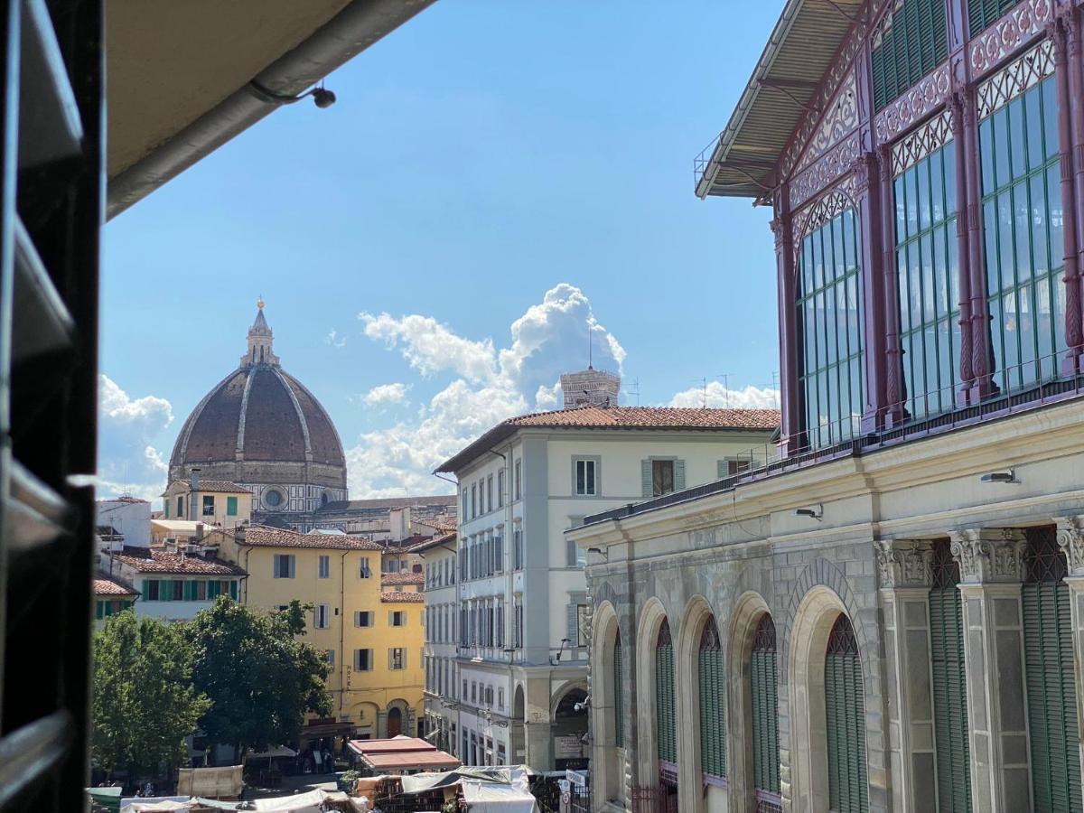 Overlooking'S Duomo Apartment In Mercato Centrale Firenze Eksteriør bilde